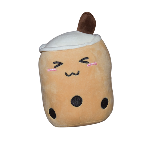 CUTE BROWN SOFT TOY WITH HANG TAG
